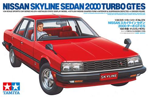 TAMIYA 1/24 24374 NISSAN SKYLINE SEDAN 2000 TURBO GTES