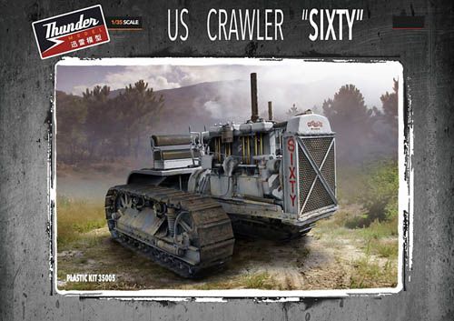 THUNDER MODEL 1/35 35005 US CRAWLER SIXTY