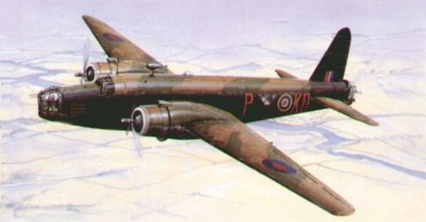 TRUMPETER 1/48 02823 WELLINGTON Mk.III