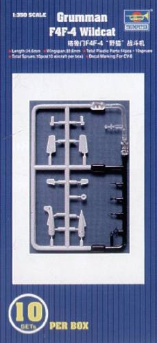 TRUMPETER 1/350 06202 GRUMMAN F4F-4 WILDCATS