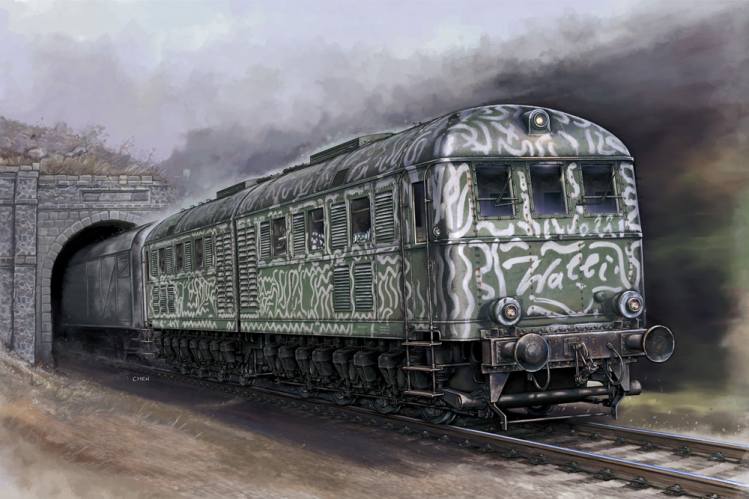TRUMPETER 1/35 00225 WEHRMACHTSLOKOMOTIVE V188  UK SALE ONLY 
