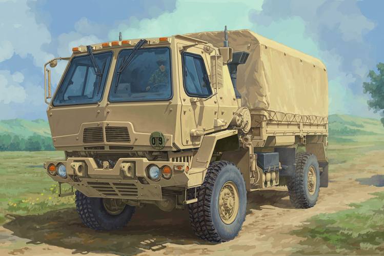 TRUMPETER MODELS 1/35 01097 M1078A1P2 2.5 TON LMTV CARGO TRUCK