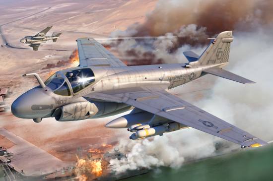 TRUMPETER MODELS 1/72 01642 A-6E TRAM INTRUDER