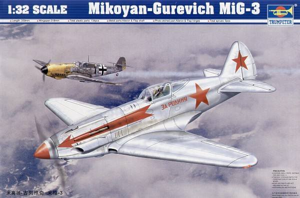 TRUMPETER MODELS 1/32 02230 MIKOVAN-GUREVICH MiG-3