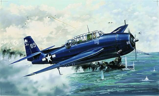 TRUMPETER MODELS 1/32 02234 TBM-3 AVENGER  UK SALE ONLY 