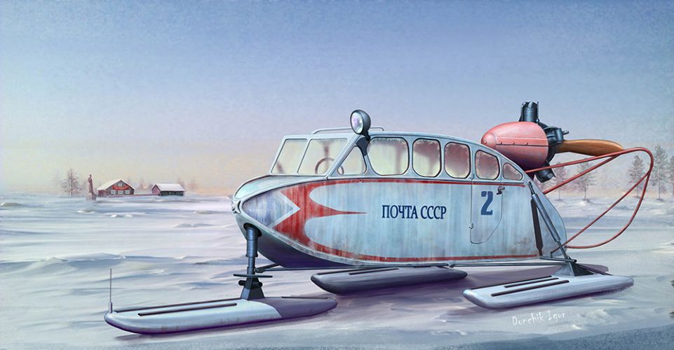 TRUMPETER 1/35 02355 SOVIET NKL-6 AEROSAN