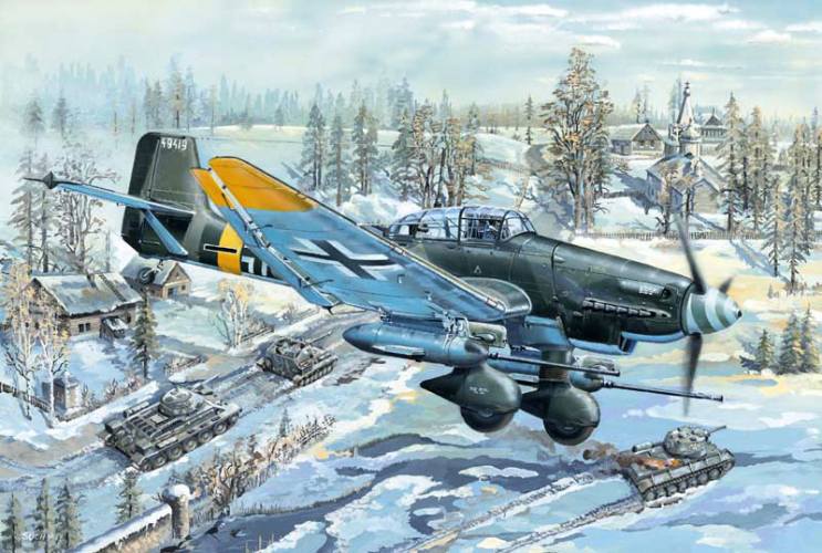 TRUMPETER 1/24 02425 JUNKERS JU 87G-2 STUKA  UK SALE ONLY 