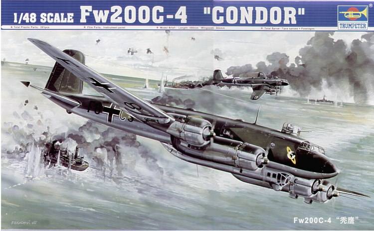 TRUMPETER 1/48 02814 FOCKE-WULF Fw 200C-4 CONDOR