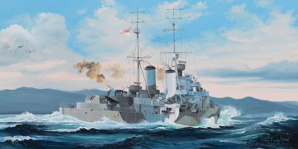TRUMPETER MODELS 1/350 05368 HMS SCYLLA