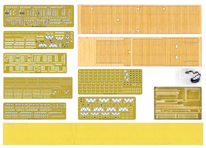 TRUMPETER 1/350 06646 USS LANGLEY CV-1 UPGRADE SETS