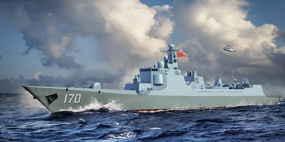 TRUMPETER 1/700 06730 PLA NAVY TYPE 052C DESTROYER