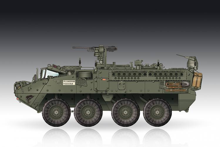 TRUMPETER MODELS 1/72 07423 M1130 STRYKER COMMAND VEHICLE