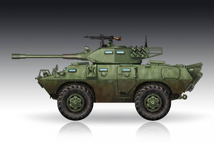 TRUMPETER MODELS 1/72 07443 LAV-150 COMMANDO AFV WITH COCKERILL 90MM GUN