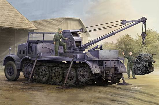 TRUMPETER MODELS 1/35 09576 SCHWERER ZUGKRAFTWAGEN 18 T 
