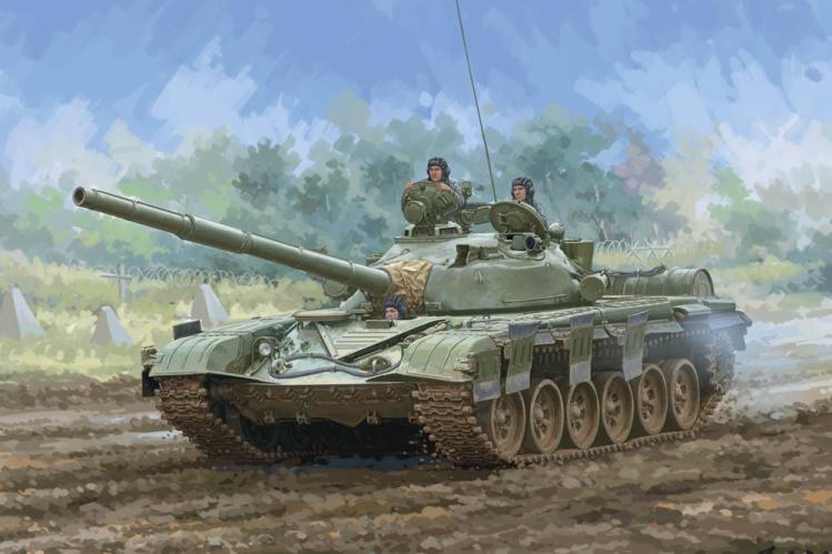 TRUMPETER MODELS 1/35 09603 SOVIET T-72M MBT
