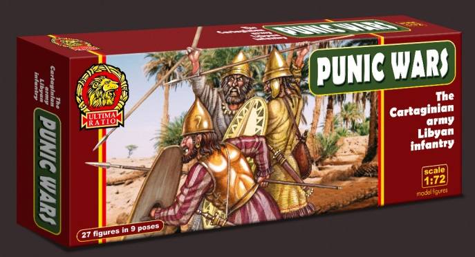 ULTIMA RATIO 1/72 UR021 PUNIC WARS THE CARTAGINARIAN ARMY LIBYAN INFANTRY