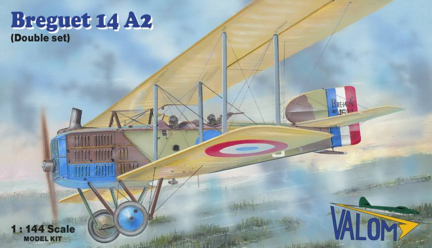 VALOM 1/144 14427 BREGUET 14 A2 DOUBLE SET