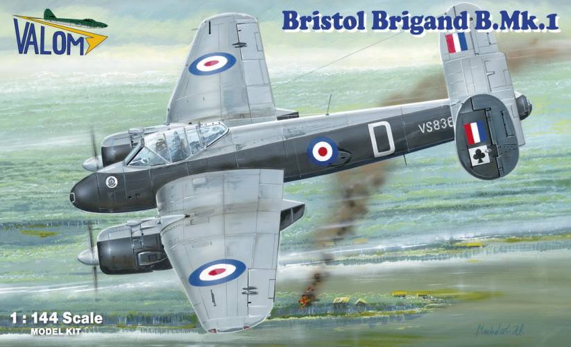 VALOM 1/144 14432 BRISTOL BRIGAND B MK.1