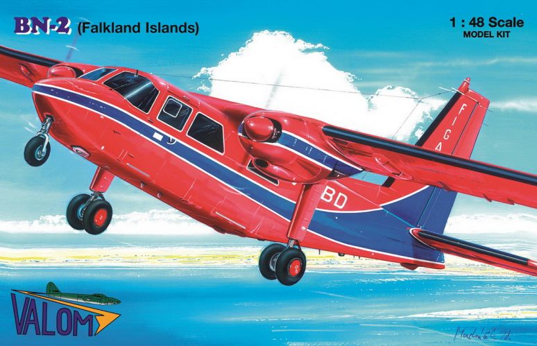 VALOM 1/48 48015 BRITTEN NORMAN BN-2 ISLANDER  FALKLAND ISLANDS 