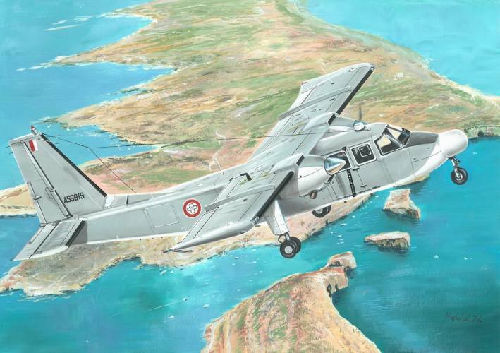 VALOM 1/48 48016 BN-2T/2B TURBINE ISLANDER  AIR WING AFM 