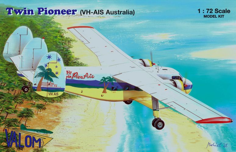 VALOM 1/72 72144 TWIN PIONEER  VH-AIS AUSTRALIA 