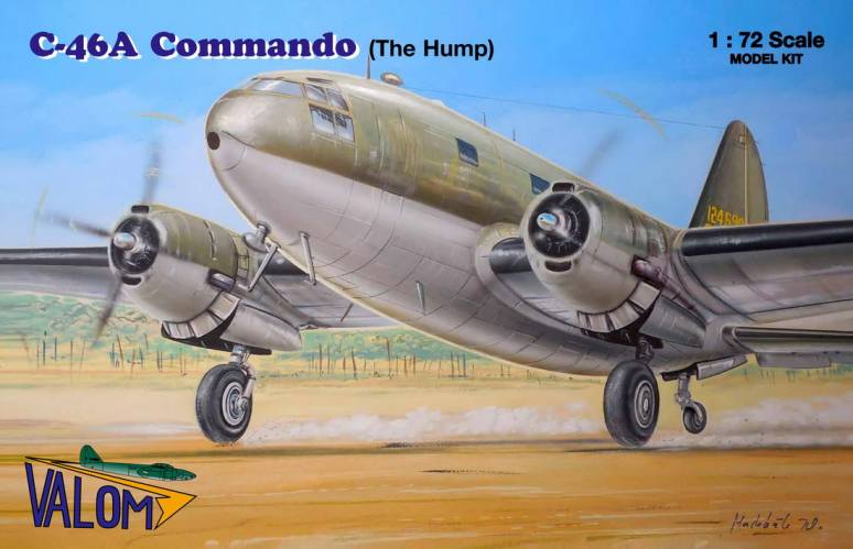 VALOM 1/72 72145 C-46A COMMANDO  THE HUMP 