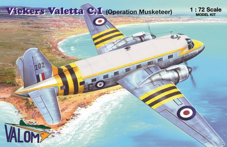 VALOM 1/72 72150 VICKERS VALETTA C.1  OPERATION MUSKETEER 
