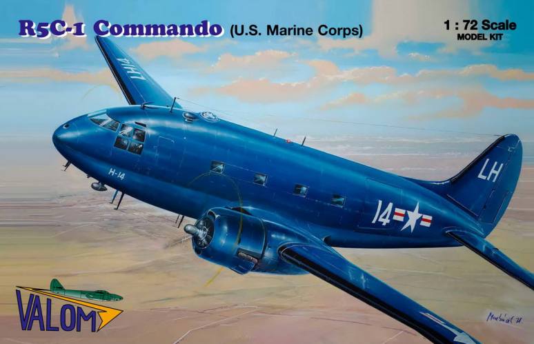 VALOM 1/72 72153 R5C-1 COMMANDO  U.S. MARINE CORPS 