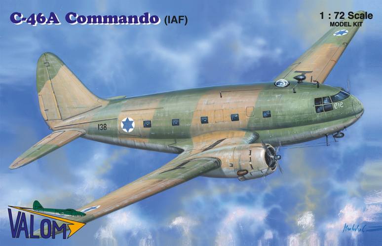 VALOM 1/72 72155 C-46A COMMANDO IAF