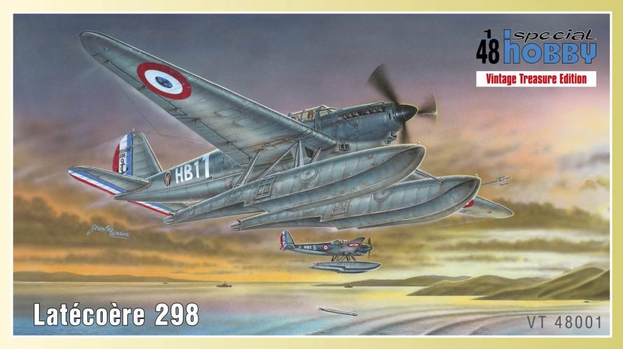 SPECIAL HOBBY 1/48 VT48001 LATECOERE 298 VINTAGE TREASURE EDITION