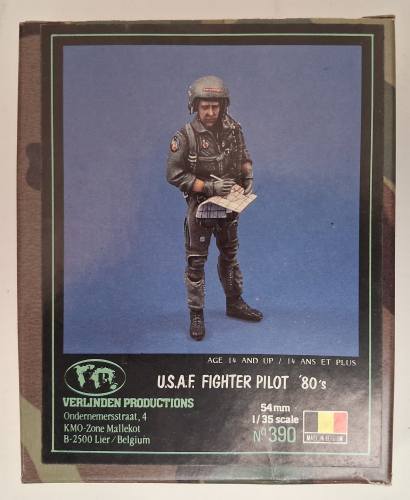 VERLINDEN PRODUCTIONS 1/35 390 U.S.A.F. FIGHTER PILOT  80 S