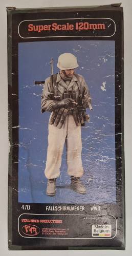 VERLINDEN PRODUCTIONS 120MM 470 FALLSCHIRMJAEGER WWII
