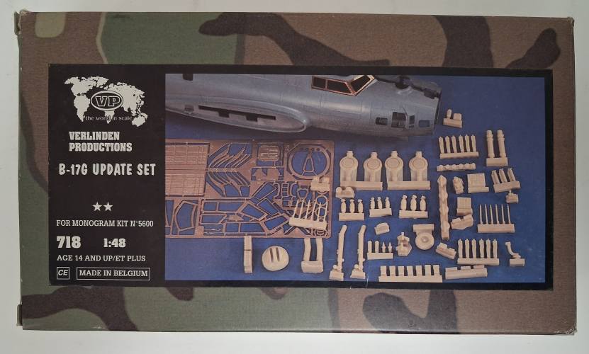 VERLINDEN PRODUCTIONS 1/48 718 B-17G UPDATE SET FOR MONOGRAM KIT NO.5600