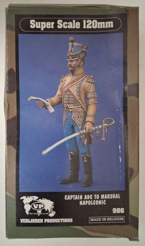 VERLINDEN PRODUCTIONS 120MM 986 CAPTAIN ADC TO MARSHAL NAPOLEONIC