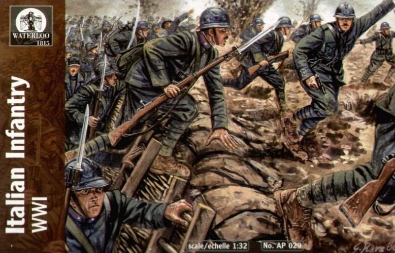 WATERLOO 1/32 AP029 ITALIAN INFANTRY WWI