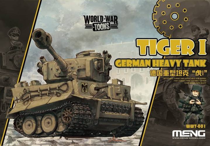 MENG  WWT-001 TIGER I WORLD WAR TOONS