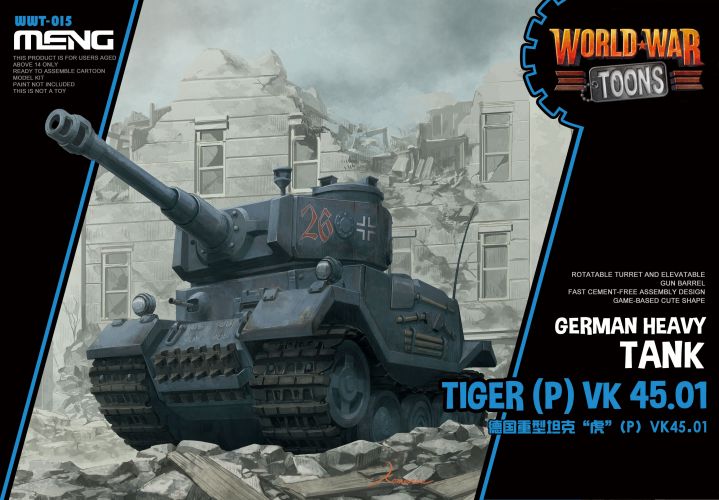 MENG  WWT-015 TIGER  P  VK 45.01