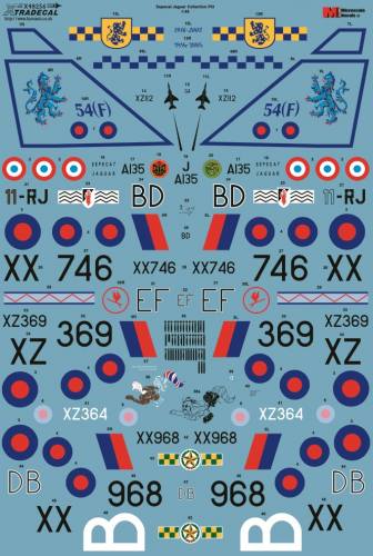 XTRADECAL 1/48 48256 SEPECAT JAGUAR COLLECTION PART 3