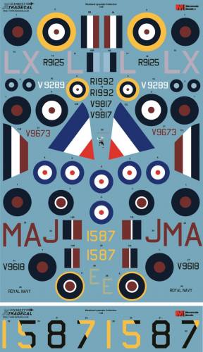 XTRADECAL 1/48 48257 WESTLAND LYSANDER COLLECTION