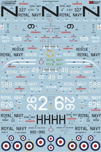 XTRADECAL 1/72 72341 WESTLAND WHIRLWIND COLLECTION