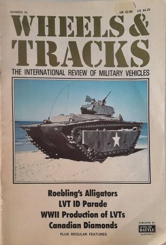 CHEAP BOOKS  ZB6059 Number 24 WHEELS   TRACKS THE INTERNATIONAL REVIEW OF MILITARY VEHICLES After the Battle