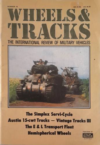 CHEAP BOOKS  ZB6060 Number 16 WHEELS   TRACKS THE INTERNATIONAL REVIEW OF MILITARY VEHICLES After the Battle