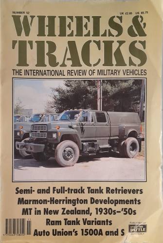 CHEAP BOOKS  ZB6062 52 WHEELS   TRACKS THE INTERNATIONAL REVIEW OF MILITARY VEHICLES After the Battle