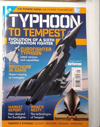 CHEAP BOOKS  ZB6131 978-1-913870-75-9 TYPHOON TO TEMPEST EVOLUTION OF A SIXTH-GENERATION FIGHTER Key Publishing