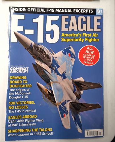 CHEAP BOOKS  ZB6135 F-15 EAGLE AMERICAS FIRST AIR SUPERIORITY FIGHTER