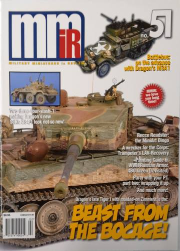 CHEAP BOOKS  ZB6208 MMIR-51 MILITARY MINIATURES IN REVIEW Ampersand Publishing