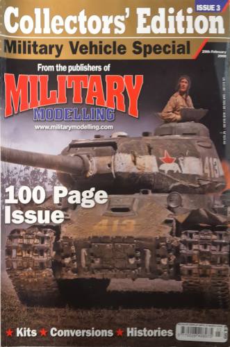 CHEAP BOOKS  ZB6275 COLLECTORS  EDITION ISSUE 3 MILITARY VEHICLE SPECIAL Military Modelling