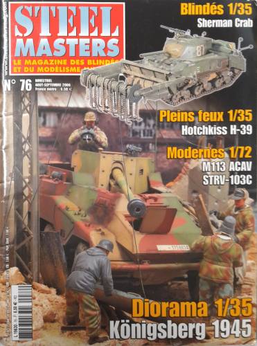 CHEAP BOOKS  ZB6288 SM-76 STEEL MASTERS NO 76  french text 