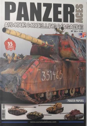 CHEAP BOOKS  ZB6320 PANZER ACES ARMOUR MODELLING MAGAZINE 55