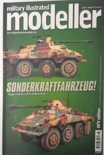 CHEAP BOOKS  ZB6325 Issue 076 SONDERKRAFTFAHRZEUG  DRAGON S SD.KFZ.234/4 INSIDE AND OUT Military Illustrated Modeller